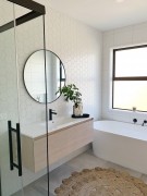 Superwhite Hexagonal Matt Mosaics 308 X 265