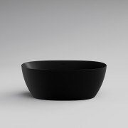 CERVO ACRYLIC F/STANDING BATH - 1550X750X560 - MATT BLACK