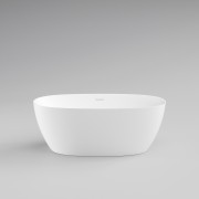 CERVO ACRYLIC F/STANDING BATH - 1550X750X560 - MATT WHITE
