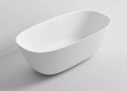 CERVO V2 SOLID SURFACE FREESTANDING BATH - 1600X800X560 - MATTE WHITE