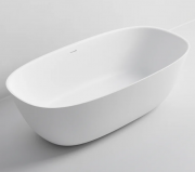 CERVO V2 SOLID/SUR F/STANDING BATH - 1800X900X560 - MAT WH