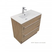 750 Citi Floor Standing Vanity (2 Drawer) - Specify Colour & Basin