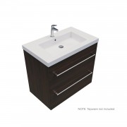 750 Citi Wall Hung Vanity (2 Drawer) - Specify Colour & Basin