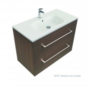900 Citi Wall Hung Vanity (2 Drawer) - Specify Colour & Basin