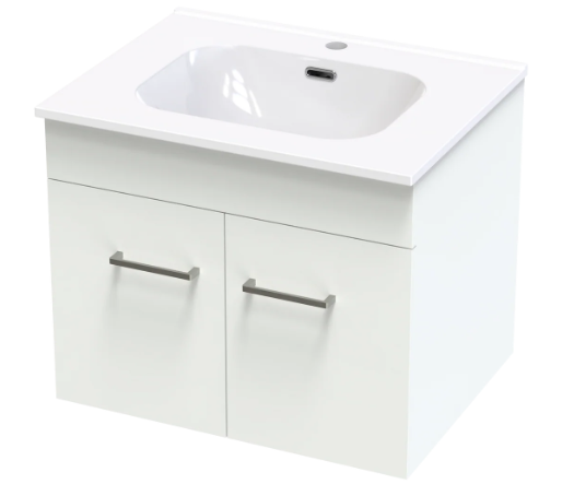 CLASSIC AURA 600 WALL WHITE MELAMINE