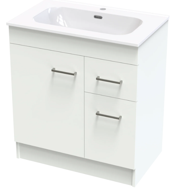 CLASSIC AURA 750 FLOOR WHITE MELAMINE