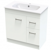 CLASSIC AURA 800 FLOOR WHITE MELAMINE