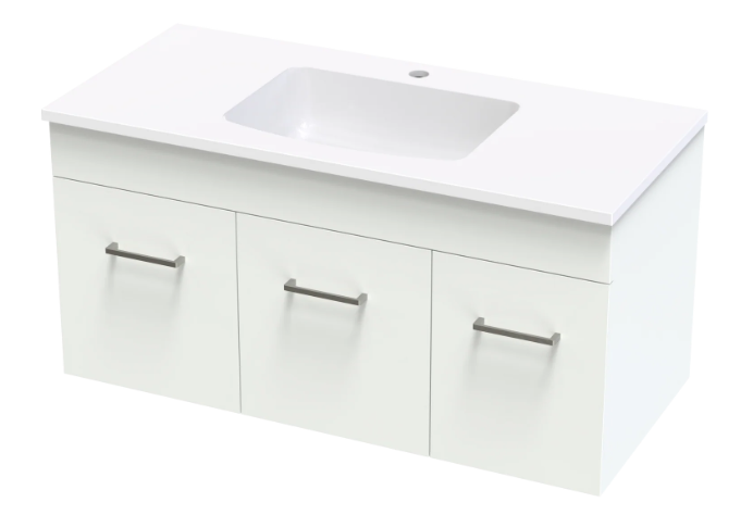 CLASSIC GROVE 1000 WALL WHITE MELAMINE