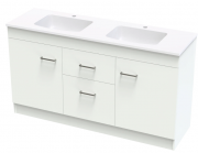 CLASSIC GROVE 1500 DB FLOOR WHITE MELAMINE