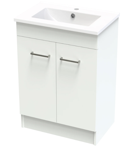 CLASSIC SLIM 600 FLOOR WHITE MELAMINE