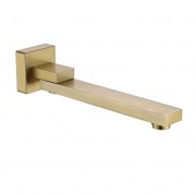 CODE PURE SQUARE SWIVEL SPOUT - BRUSHED BRASS