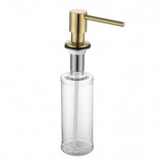 CODE SOAP DISPENSER - BRUSHED BRASS
