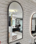 CODE SOLACE LED DEMISTER MIRROR - ARCH - 600X900MM - GUNMETAL