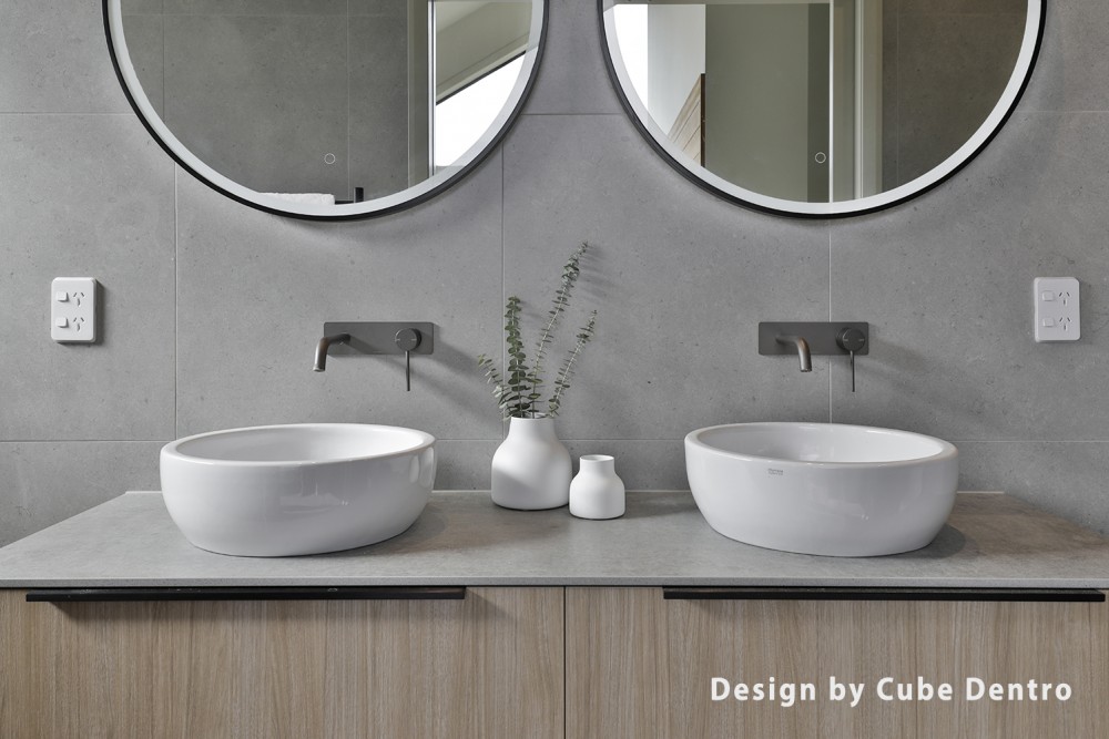 Interior Design: Cube Dentro      Builder: David Reid Homes.       Photo: Jamie Cobel