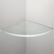 FLOATING GLASS SHELVES- 2 PACK