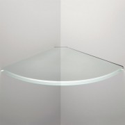 FLOATING GLASS SHELVES- 2 PACK