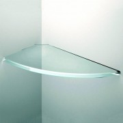 FLOATING GLASS SHELVES- 3 PACK