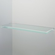 FLOATING GLASS SHELVES- 3 PACK