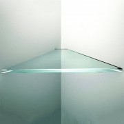 FLOATING GLASS SHELVES- 2 PACK