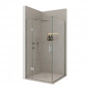 Easy Tile Boutique 2 Wall 900x900 Hinged Door