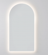 EURO LED SENSOR DEMISTER MIRROR - ARCH - 550X1050MM