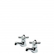 Foreno Basin Taps (Pair) H-T Ceramic Chrome