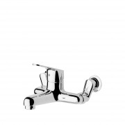 Foreno Lever Exposed Bath Mixer - 15mm Chrome