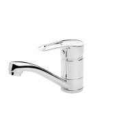 Foreno Loop Lever Basin Mixer (Swivel Spout) Chrome