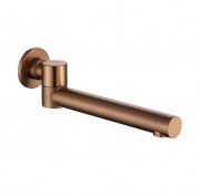 VERSA FLOW ROUND SWIVEL SPOUT - BRUSHED COPPER