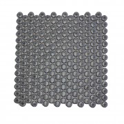 Mosaix Penny Round Brown Grey 290 X 294