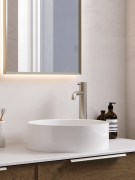CODE HALO V2 ROUND VESSEL BASIN - 380X125H - GLOSS WHITE