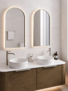 CODE HALO V2 ROUND VESSEL BASIN - 380X125H - GLOSS WHITE