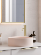 CODE HALO V2 ROUND VESSEL BASIN - 380X125H - MATTE PINK