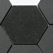 Timeless Charcoal Hexagonal Mix Mosaics 308 x 265