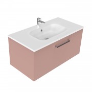 900 Harrow Wall Hung Vanity (1 Drawer) - Specify Colour & Basin