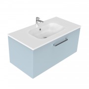 900 Harrow Wall Hung Vanity (1 Drawer) - Specify Colour & Basin