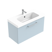 750 Harrow Slim Wall Hung Vanity (1 Drawer)