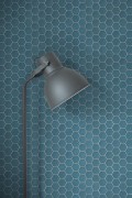 Beton Still Cadet Blue Hex Mosaic 316 X 316