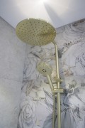 STORM DOUBLE HEAD SHOWER BRUSHED BRASS (PVD)