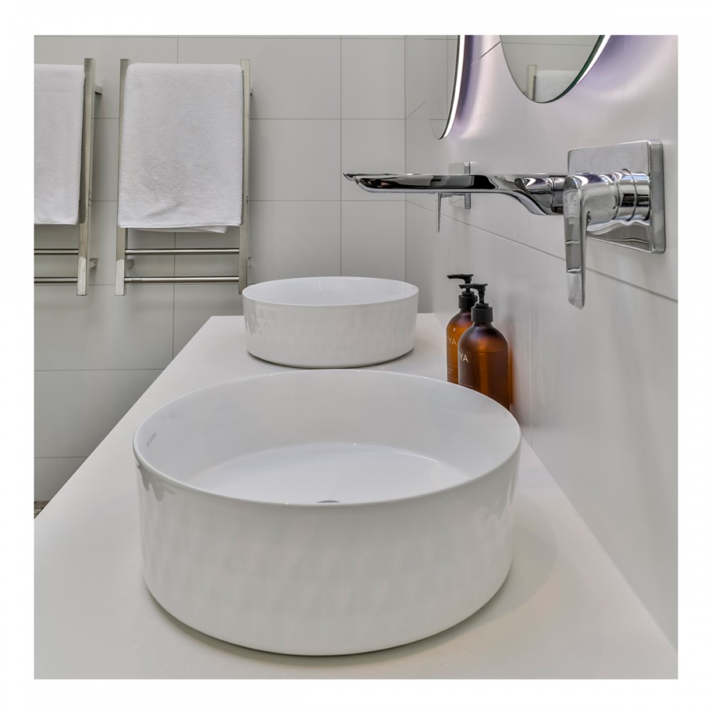 HEIRLOOM RADIAL 355 TEXTURED WHITE