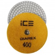 Diarex Dry Polishing Pad 400# 100mm (Yellow)
