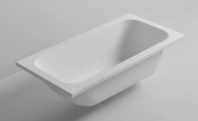 LINEARE ACRYLIC DROP IN BATH - 1500X740X410 - WHITE