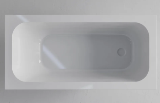 LINEARE ACRYLIC DROP IN BATH - 1700X740X430 - WHITE