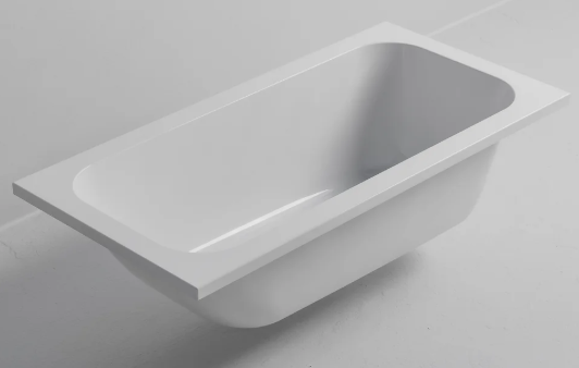 LINEARE ACRYLIC DROP IN BATH - 1700X740X430 - WHITE