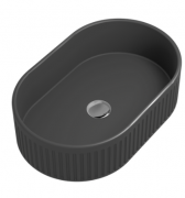 Laurel Oval Vessel Basin - Matte Black NEW