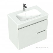 750 Lexa Double Height Wall Hung Vanity - Specify Colour & Basin