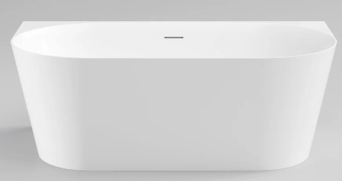 LINEARE ACRYLIC BTW BATH - 1600X780X560 - GL WH
