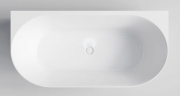 LINEARE ACRYLIC BTW BATH - 1600X780X590 - GL WH