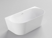 LINEARE ACRYLIC BTW BATH - 1600X780X590 - GL WH