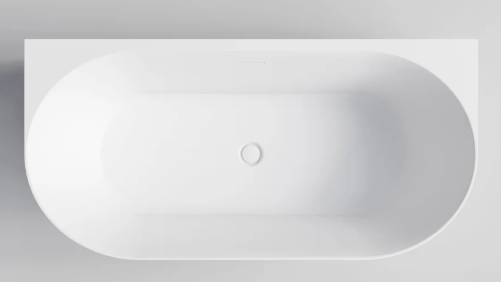 LINARE ACRYLIC BTW BATH - 1600X780X560 - MAT WH